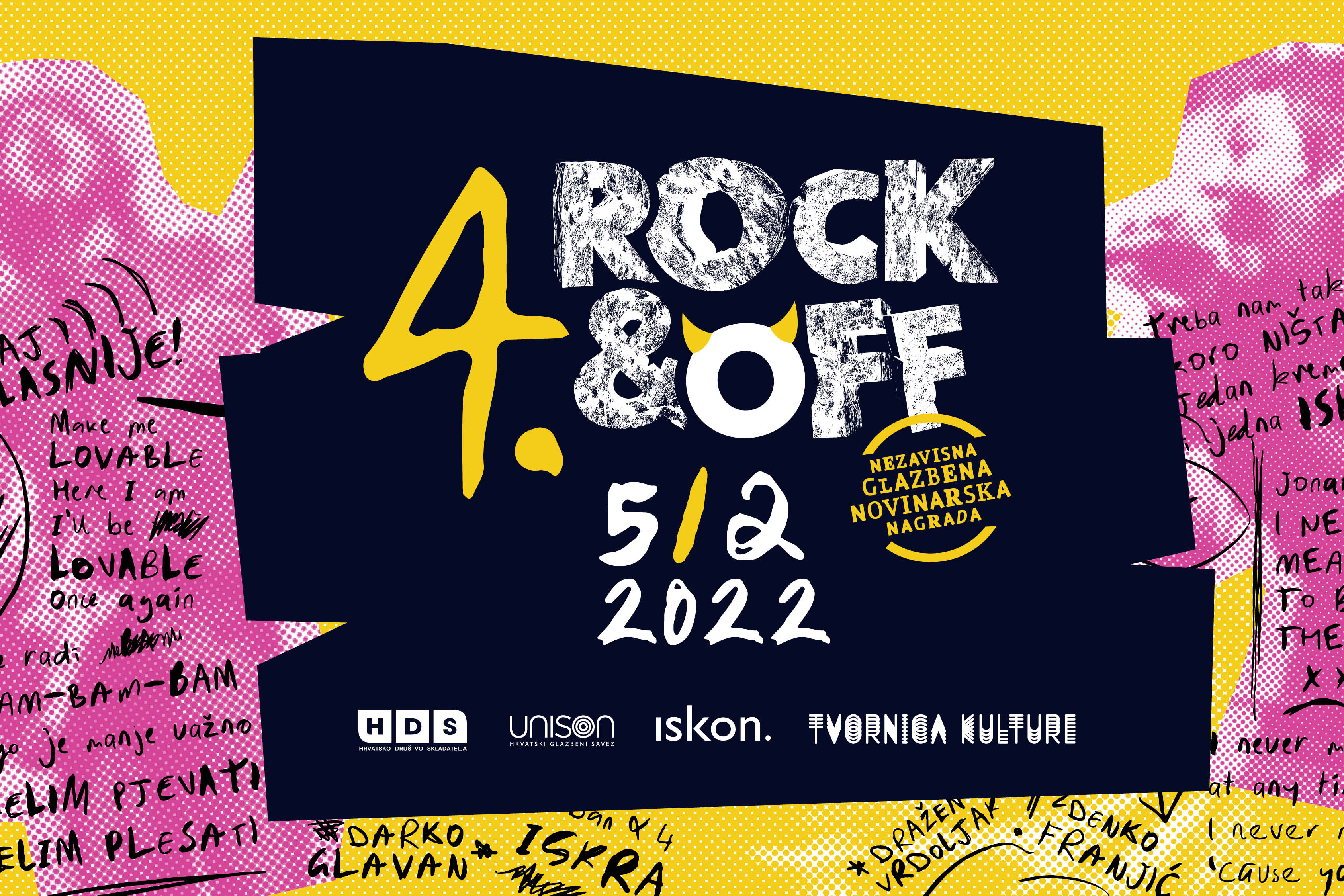 Sutra ćemo saznati dobitnike četvrtog izdanja Rock&Off nagrade, a evo i tko će nastupati!