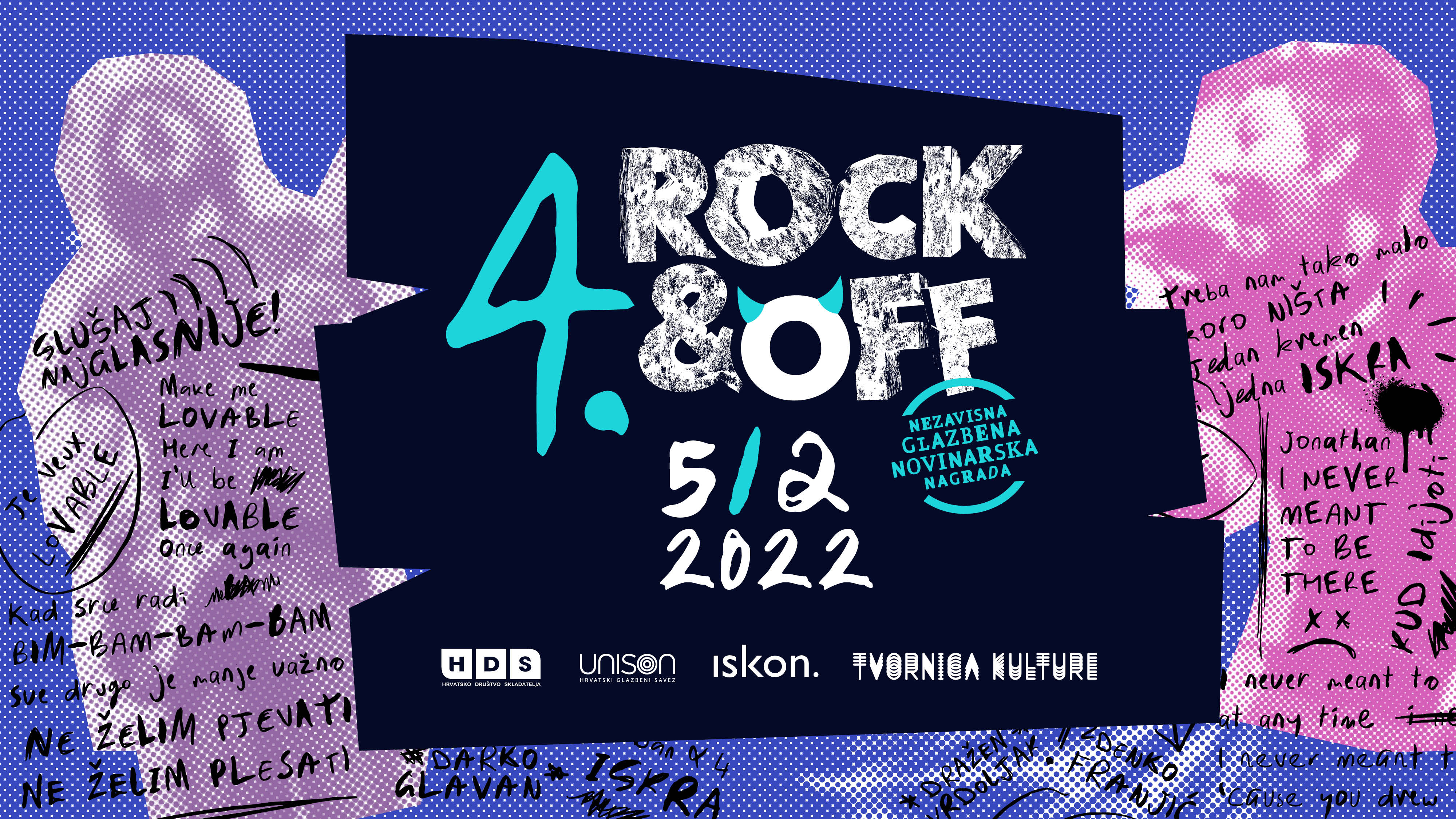 Nominacije za četvrto izdanje nezavisne novinarske nagrade Rock&Off saznat ćemo 11. siječnja!